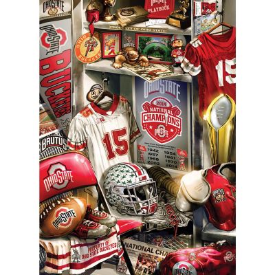 Ohio State Buckeyes - Locker Room 500 Piece Jigsaw Puzzle Image 2