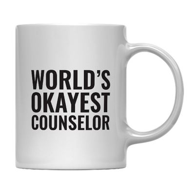 Okayest Counselor Ceramic Mug Image 2