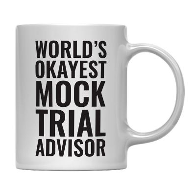 Okayest Mock Trial Advisor Ceramic Mug Image 2