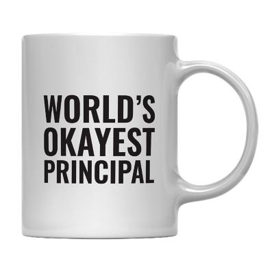 Okayest Principal Ceramic Mug Image 2