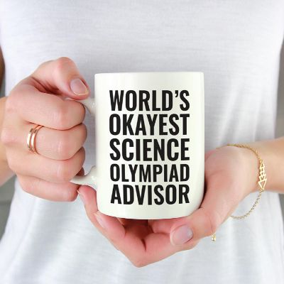Okayest Science Olympiad Ceramic Mug Image 1
