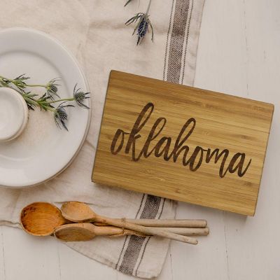 Oklahoma Bamboo Board 9.5x6 Image 1