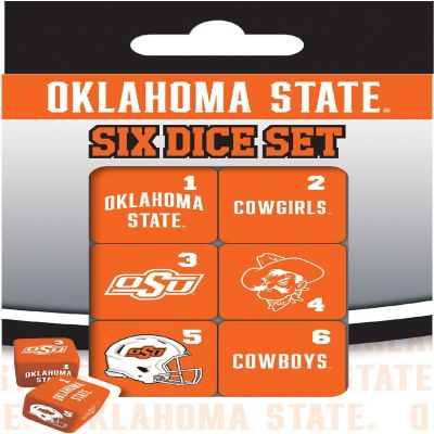 Oklahoma State Cowboys Dice Set - 19mm Image 1