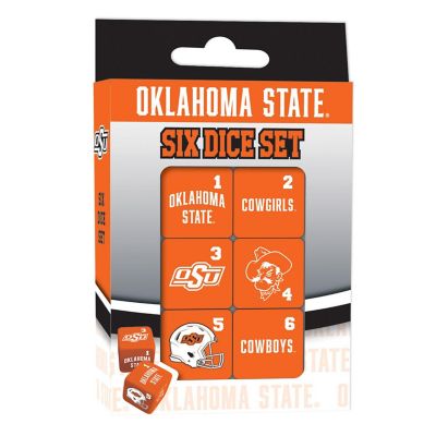 Oklahoma State Cowboys Dice Set - 19mm Image 1