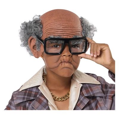Old Cue Ball Child Costume Kit  Brown Image 1