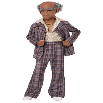 Old Cue Ball Child Costume Kit  Brown Image 1