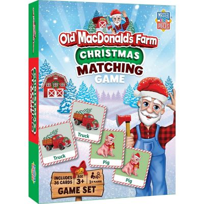 Old MacDonald's Farm Christmas Matching Game Image 1