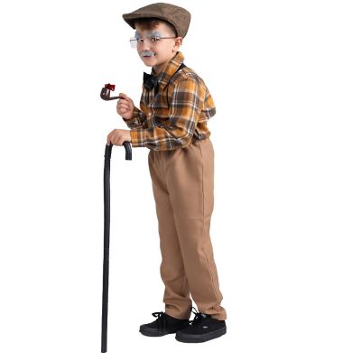 Old Man Grandpa Costume - Kids S Image 1