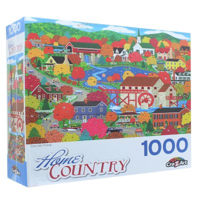 Old Mill Pond 1000 Piece Jigsaw Puzzle Image 1