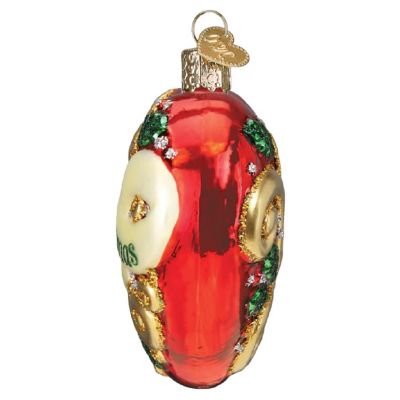 Old World Christmas 2023 First Christmas Heart Glass Ornament FREE BOX 3.5 inch Image 2