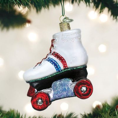 Old World Christmas 44097 Glass Blown Roller Skate Ornament Image 2