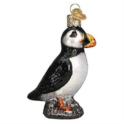 Old World Christmas Blown Glass Ornaments Puffin (#16139) Image 2