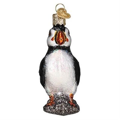 Old World Christmas Blown Glass Ornaments Puffin (#16139) Image 3