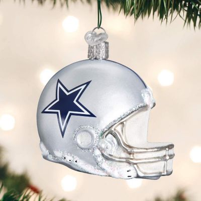 Old World Christmas Dallas Cowboys Helmet Ornament For Christmas Tree Image 1