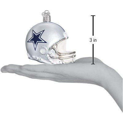 Old World Christmas Dallas Cowboys Helmet Ornament For Christmas Tree Image 2