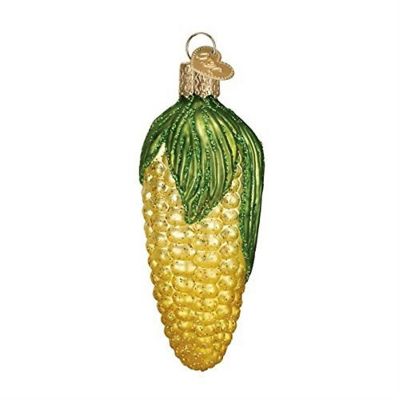 Old World Christmas Ear Of Corn Glass Blown Ornament Image 1