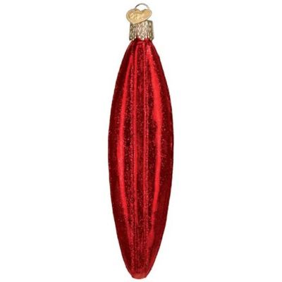 Old World Christmas Glass Blown Tree Ornament, Red Kayak | Oriental Trading
