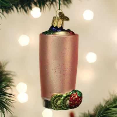 Old World Christmas Glass Blown Tree Ornament, Smoothie Image 1