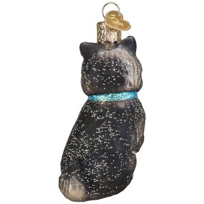 Old World Christmas Hanging Glass Tree Ornament, Cairn Terrier Image 2
