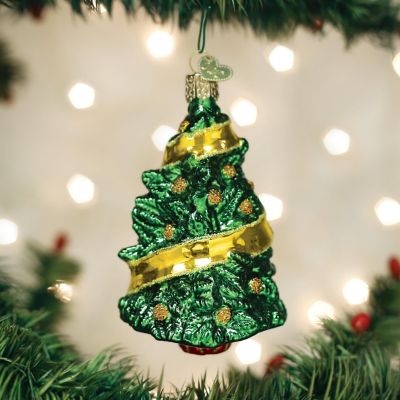 Old World Christmas Hanging Tree Ornament, Support Our Troops Image 1