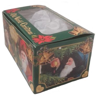 Old World Christmas Ice Cream Carton Glass Blown Ornaments for Christmas Tree Image 1