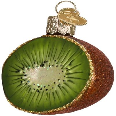 Old World Christmas Kiwi Glass Blown Ornament Image 2