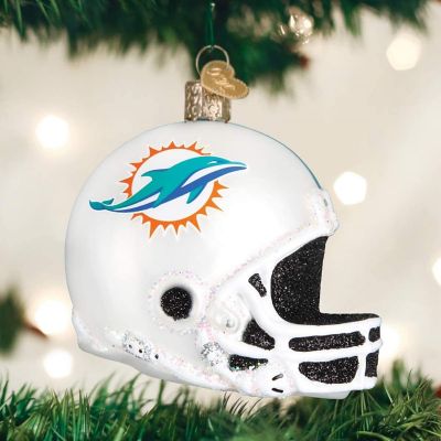 Old World Christmas Miami Dolphins Helmet Ornament For Christmas Tree Image 1