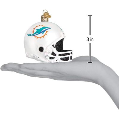 Old World Christmas Miami Dolphins Helmet Ornament For Christmas Tree Image 2