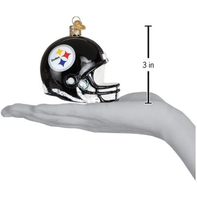 Old World Christmas Pittsburgh Steelers Helmet Ornament For Christmas Tree Image 2