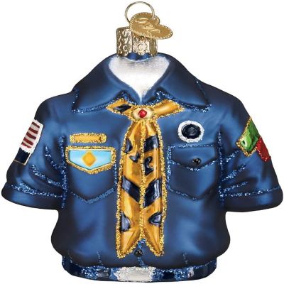 Old World Christmas Scout Uniform Tree Ornament Image 1