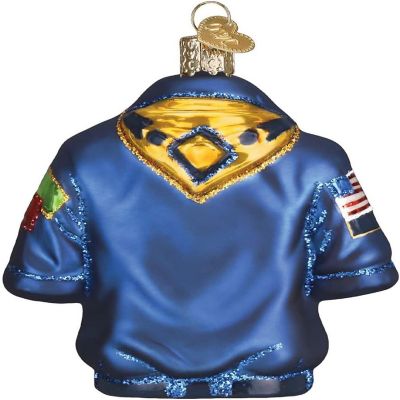 Old World Christmas Scout Uniform Tree Ornament Image 2