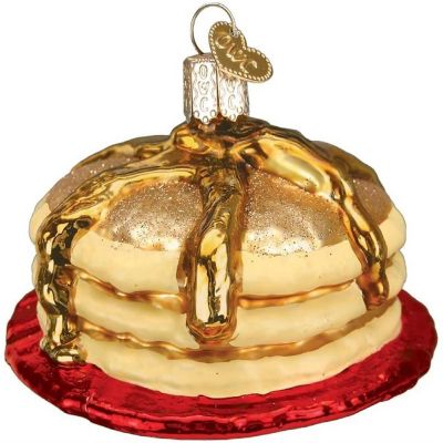Old World Christmas Short Stack Glass Blown Ornament Image 1