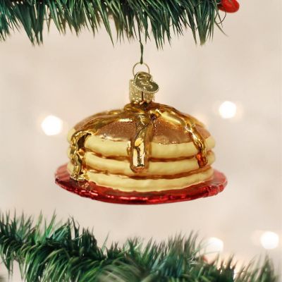 Old World Christmas Short Stack Glass Blown Ornament Image 1