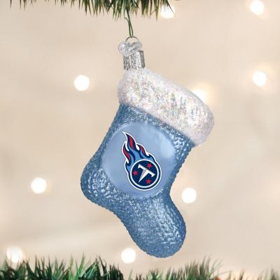 Old World Christmas Tennessee Titans Stocking Ornament For Christmas Tree Image 1