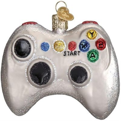 Old World Christmas Video Game Controller Glass Blown Ornament Image 1