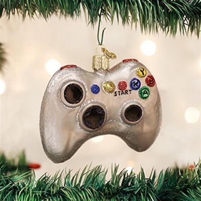 Old World Christmas Video Game Controller Glass Blown Ornament Image 2