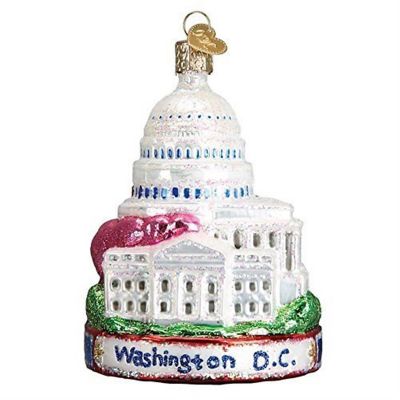 Old World Christmas Washington D.C. Ornament Image 1