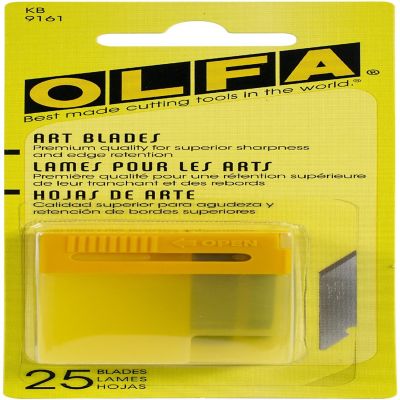 OLFA Art Knife Replacement Blades 25/Pkg-For 9164 Image 1