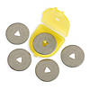 OLFA Rotary Blade Refill 28mm 5/Pkg Image 2