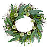 Olive Leaf and Floral Twig Spring Wreath 23" Image 1