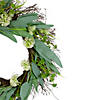 Olive Leaf and Floral Twig Spring Wreath 23" Image 2