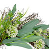 Olive Leaf and Floral Twig Spring Wreath 23" Image 3