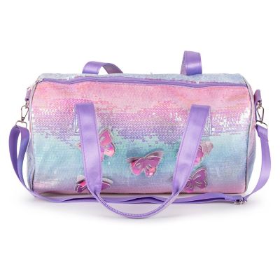 Olivia Miller Girl's Jessie Purple Duffel Bag Image 2