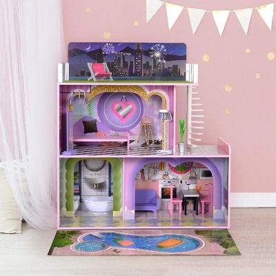 Olivia's Little World - Dreamland Sunset Doll House - Multi-color Image 2