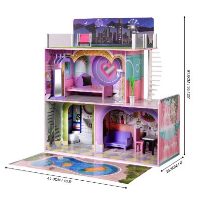 Olivia's Little World - Dreamland Sunset Doll House - Multi-color Image 3