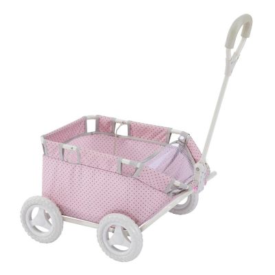 Olivia's Little World - Polka Dots Princess Doll Wagon Image 1