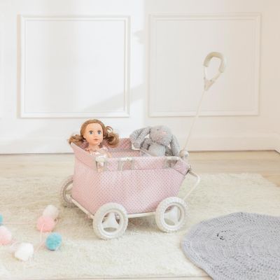 Olivia's Little World - Polka Dots Princess Doll Wagon Image 2