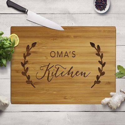 Oma's Kitchen Rustic Board 17.75x11 Image 3