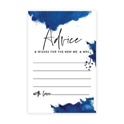 Ombre Blue Advice 4x6IN 56PC Image 1
