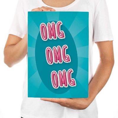 OMG Congratulations 8.5x11IN Image 1